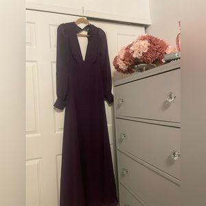 Lulus Dark purple evening gown